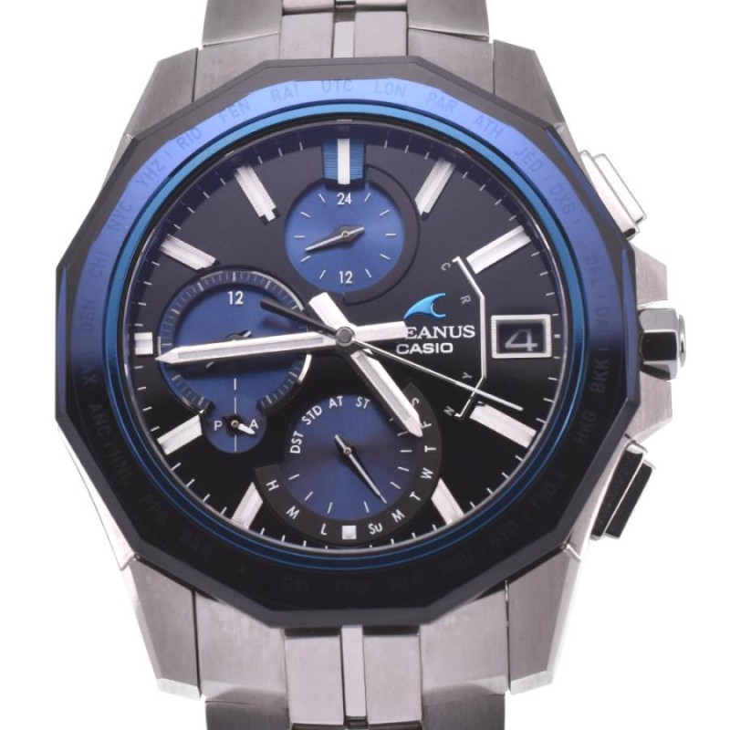 カシオ CASIO OCW-S2400-1AJF オシアナス マンタ ソーラー電波 メンズ _758088