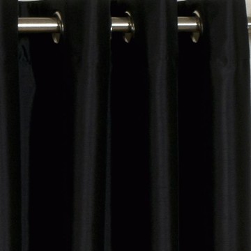 Taj Uncoated Faux Silk Eyelet Curtain 138x220cm
