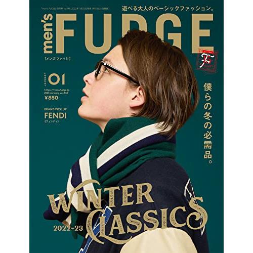 men s FUDGE メンズ ファッジ 2023年 1月号 Vol.148