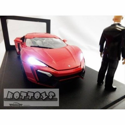 ワイルドスピード ミニカー 1/18 ライカンハイパースポーツ ドムの