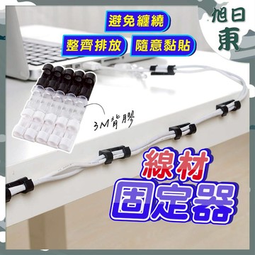 【台灣現貨⚡速發】線材固定器 延長線固定 各式電線 自粘式理線器 電線固定扣 電線收納 整線器 理線管 理線 數據線