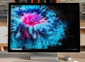 【最低價】【公司貨】適用微軟Surface Studio 2鋼化膜防藍光防指紋磨砂防窺保護貼膜