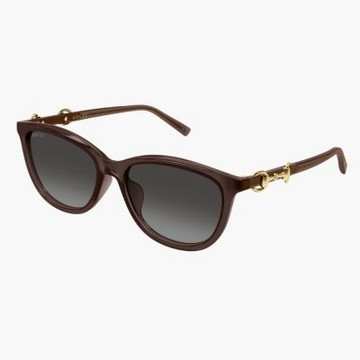 【GUCCI 古馳】枕形膠框抗UV太陽眼鏡(GG2220SK-003)