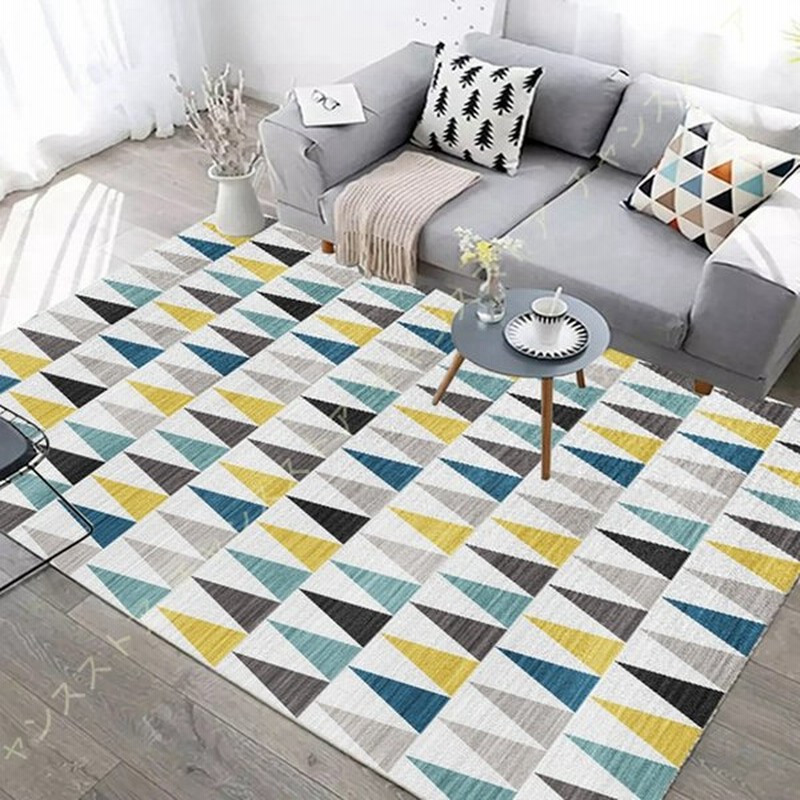 遮音 ラグ ラグマット カーペット 滑り止め 北欧風 地中海 幾何学 おしゃれ モダン ラグ かわいい モロッコ柄 オールシーズン リビング 防音マット こたつ敷 通販 Lineポイント最大0 5 Get Lineショッピング
