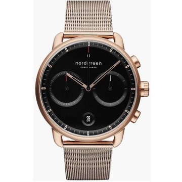 Nordgreen Pioneer先鋒 深空玫瑰金系列腕錶42mPI42RGMEROBL