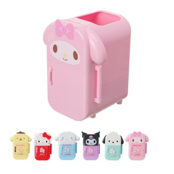 💕台現免運💕MINISO 名創優品三麗鷗迷你冰箱收納盒 玉桂狗庫洛米美樂蒂 可愛桌面小收納置物盒擺件