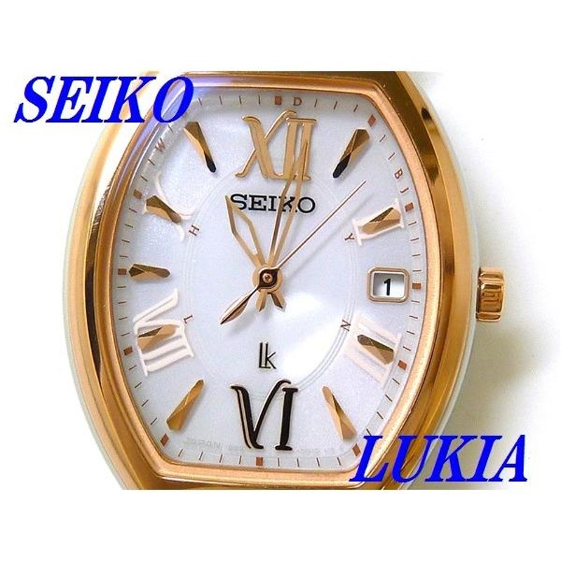 激安ブランド 【動作OK】SEIKO LUKIA ルキア SSQW028 腕時計