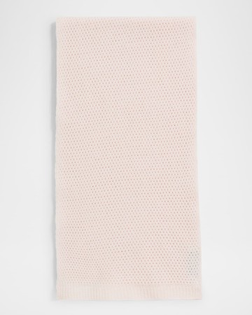 Efelweiss Stitch Cashmere Scarf