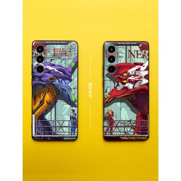 適用于三星a55手機殼綾波麗Galaxya35保護套a25福音a15防摔a53動漫a51/a52二次元m54明日香m53磨砂m33硅膠EVA