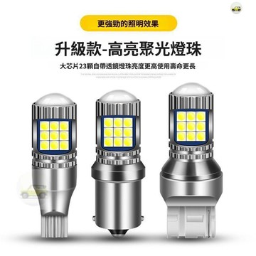 【現品🔥免運】汽車led倒車燈超亮流氓燈led超亮倒車燈改裝鷹眼輔助燈T15T201156