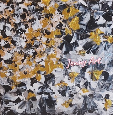 【混沌之舞】無框畫 壓克力畫 抽象畫 掛畫 桌上小物 療癒小物