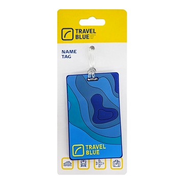 Travel Blue 行李掛牌 TB104 PVC  藍色  20.4 x 9 x 0.7 cm