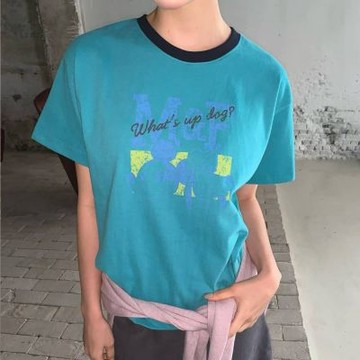 正韓女上衣 迪士尼聯名短袖T恤FOM1149-創翊韓都