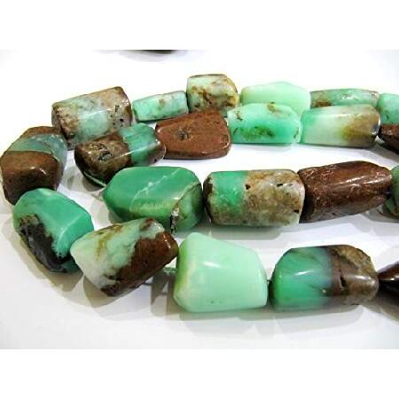 Natural Chrysoprase Nugget Shape Tumbled Plain Smooth 15mm to 25mm Big Size Beads Sold Loose Beads Mix Sizes Wholesale Prices