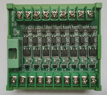 PLC放大板 輸入通用  4 6 8 10 12 14路放大板 NPN/PNP  2個批發[DD1118001]