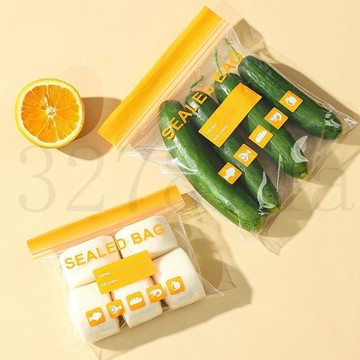 熱賣中保鮮袋密封袋食品級冷凍自封袋帶封口包裝袋分裝袋冰箱專用食物袋