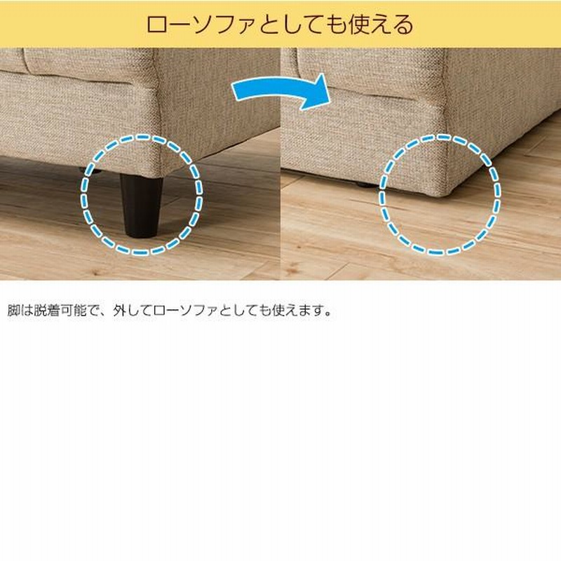 ニトリ カウチソファ ボックスピュール L字ソファ おこがましい