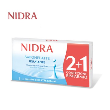 【NIDRA 妮德雅】極致呵護牛奶蛋白 潤膚皂 90g x3入 (保濕水嫩)