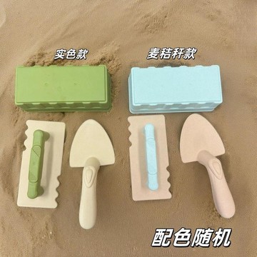 ✅【麥秸稈砌磚玩具神器】沙灘戶外兒童挖沙堆沙堡工具 顏值耐用環保必備 親子玩樂好物首選推薦