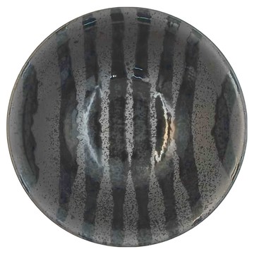 Minoya 美濃燒 19.5井  天目黑十草  1個