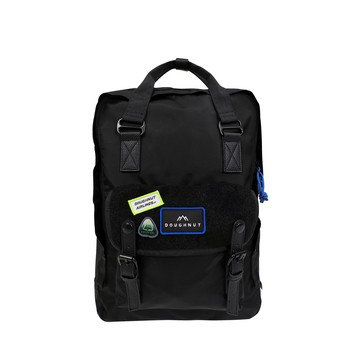 【DOUGHNUT】馬卡龍15吋後背包 #黑 D011DNA2-0003-F