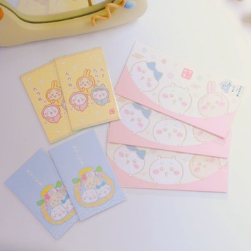 【吉伊卡哇】Chiikawa 🇯🇵小幸運紅包袋 信封袋 ちいかわ  烏薩奇 小八貓 小可愛 日落小物 生日禮物 聖誕禮物