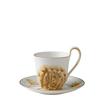 芙蘿拉 - 早餐杯碟270ml - 蒲公英(本商品不提供破損保證)