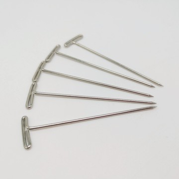T型鋼針 定位針 固定針 不鏽鋼長針 異型大頭針 9字針   假髮接髮常用固定針 編織固定針 皮革固定針