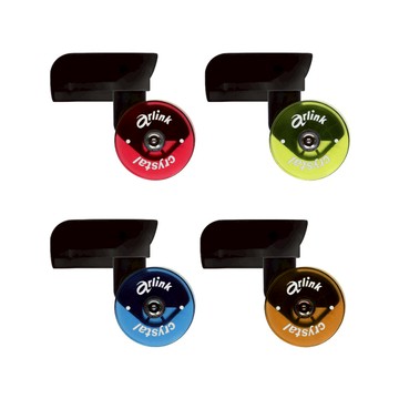 Carry系列20/24/26/28吋行李箱專用水晶直排輪 白色行李箱-瑪瑙藍