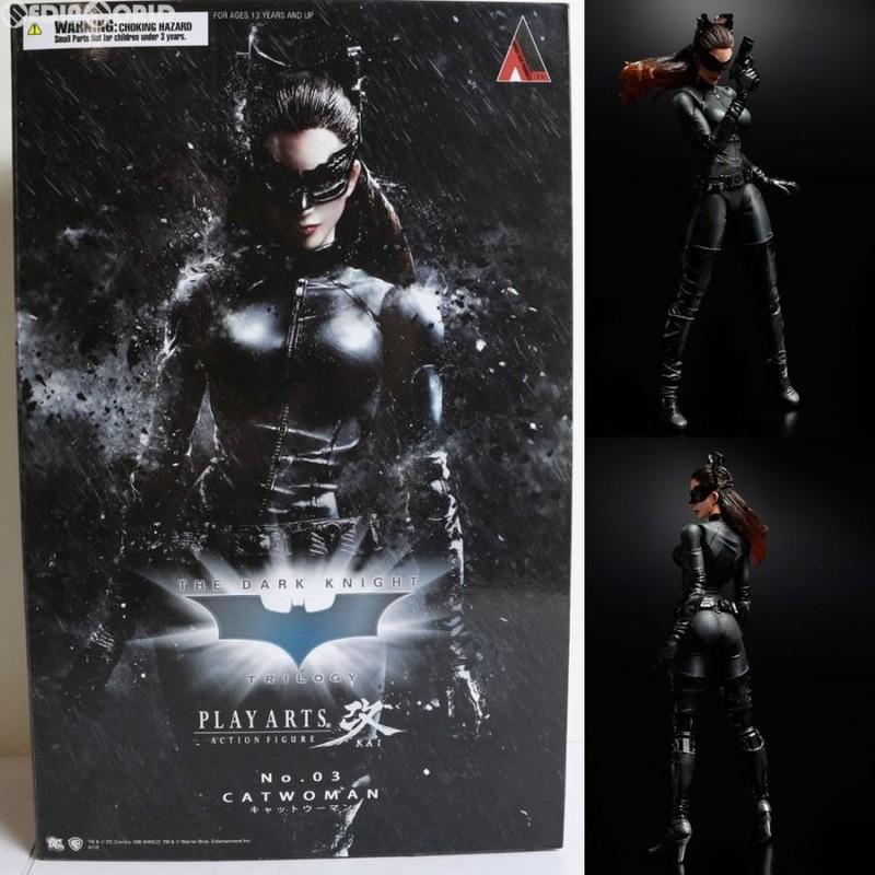 中古即納』{FIG} プレイアーツ改 キャットウーマン THE DARK