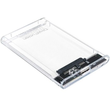 伽利略 USB3.1 Gen1 SATA/SSD 2.5吋 透明 硬碟外接盒