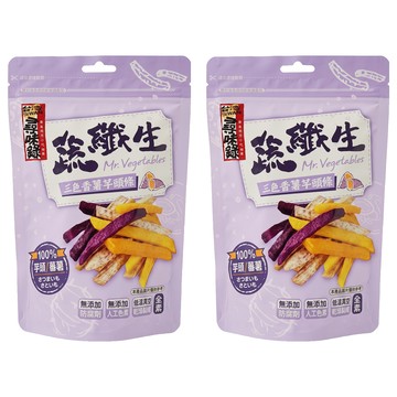 Mr.Vegetables 蔬纖生 三色香薯芋頭條  90g  2個