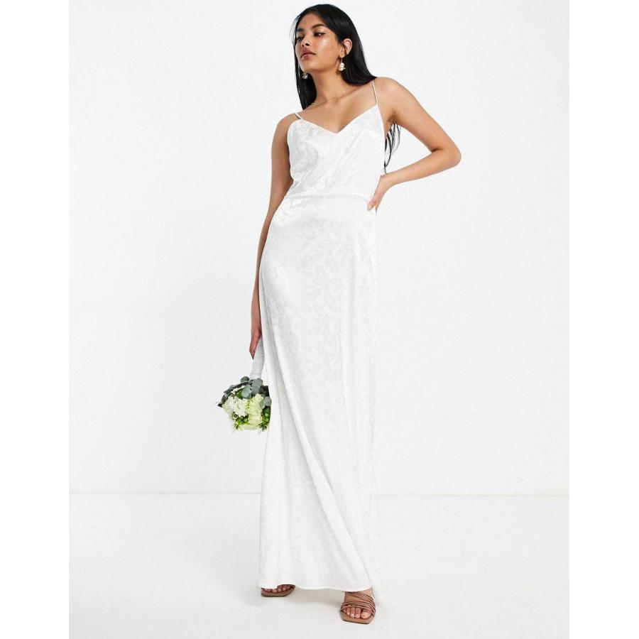 ヤス マキシドレス レディース Y.A.S Bridal jacquard maxi singlet