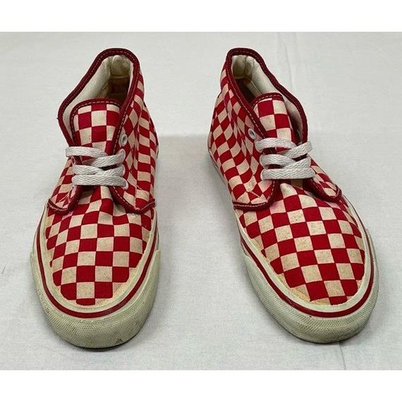 90's 米国製 MADE IN USA バンズ VANS CHUKKA チャッカ チェッカー 