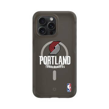 iPhone 15 Pro Max AirX 本質黑 - NBA - Logo-波特蘭拓荒者 Portland Trail Blazers - Light