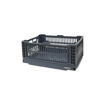 SLOWER FOLDING CONTAINER Bask 折疊收納籃 - L / 藍色