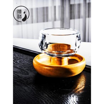 【時來運轉】零鉛水晶搖搖主人杯60ML耐高溫易清洗無鉛水晶玻璃