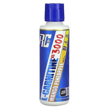 Ronnie Coleman, Vita Edition，L-Carnitine XS 3000，芒果菠蘿味，16 液量盎司（473.28 毫升）