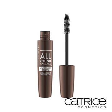 卡翠絲摩登濃長艷翹防水睫毛膏-咖 12ml