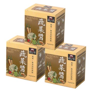 村家味 蔬菜風味拌醬X3入(30gx8包)