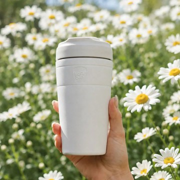 KeepCup Commuter 防漏保溫杯 (象牙白) 454ml 隨行杯 不鏽鋼保溫杯 咖啡杯