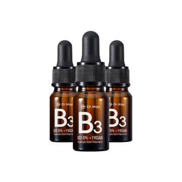 新版上市【Dr. May】美博士專業B3水楊酸精華(10ml)x3 代謝煥膚