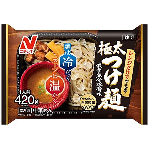 [冷凍] ニチレイ 極太つけ麺 1人前(420g)×6個