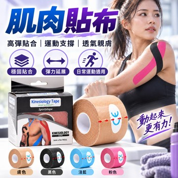 肌貼 運動肌貼 肌肉貼布 運動膠帶 訓練貼布 高彈透氣 親膚服貼 運動繃帶 加壓繃帶 健身重訓用