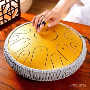 🔥空靈鼓 樂器 鼓 打擊樂器 忘憂鼓 專業級正品空靈鼓樂器15音正品成人易學初學者兒童學生樂器拍拍鼓