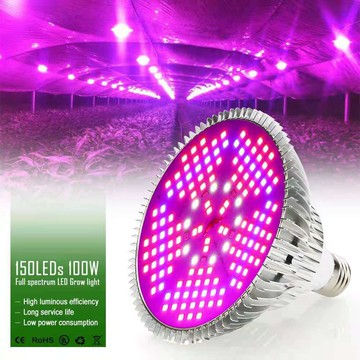 室內仿太陽光燈 LED全光譜 植物生長燈 水草燈 大棚多肉補光燈 110V 220V植物燈泡