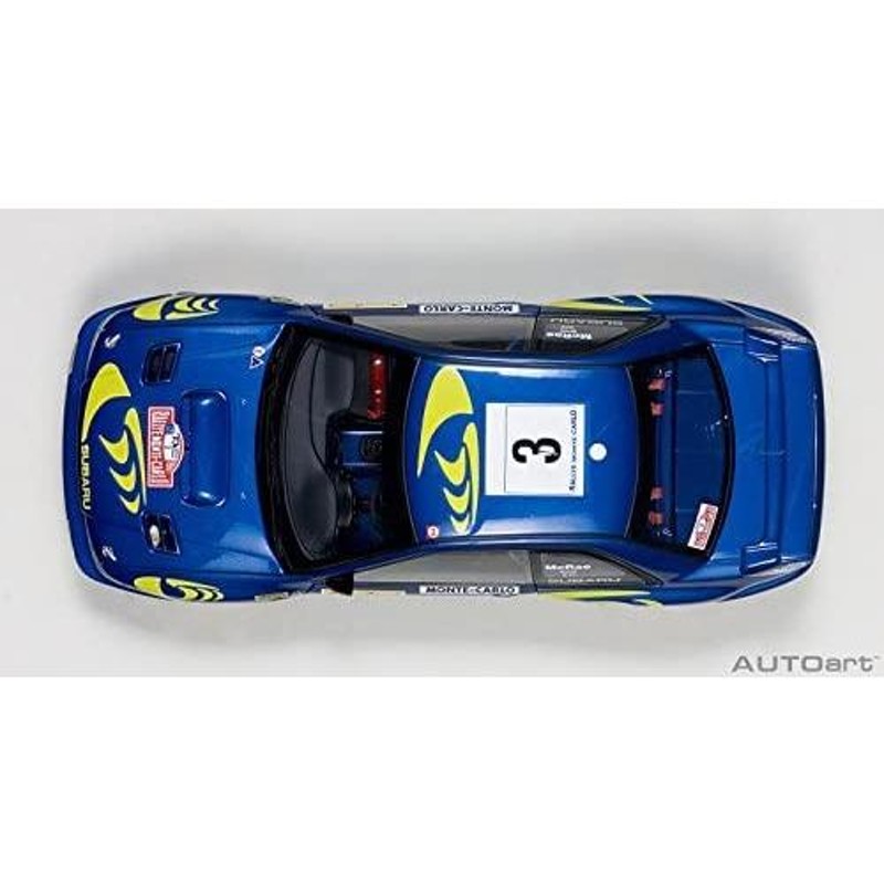 AUTOart 1/18 スバル インプレッサ WRC 1997 #3 コリン・マクレー/ニッキー・グリスト モンテカルロラリー 完成品 |  LINEブランドカタログ