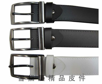 限時 滿3千賺10%點數↘ | ~雪黛屋~LIAN 休閒針皮帶MIT製造防水防刮厚皮革材質穿釦式造型皮帶百搭個性時尚潮流中性款 #4798