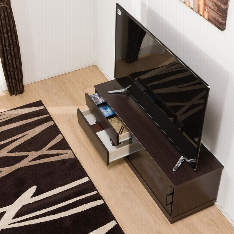 テレビ台 ローボードジョアン2 120LB ナチュラル ニトリ　(美品) ニトリ 幅120 ローボード(ジョアン2 120LB DBR) テレビ台 TV台