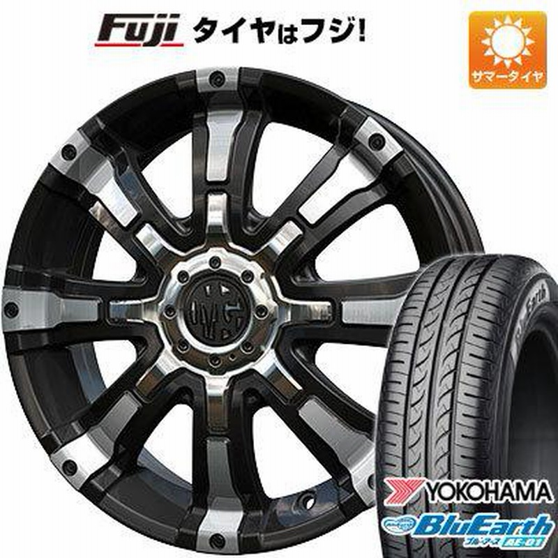 ヨコハマタイヤ 165/50R15 サマータイヤホイールセット 軽自動車 (YOKOHAMA BluEarth ES32 & SMACK GLAIVE 4穴 100)